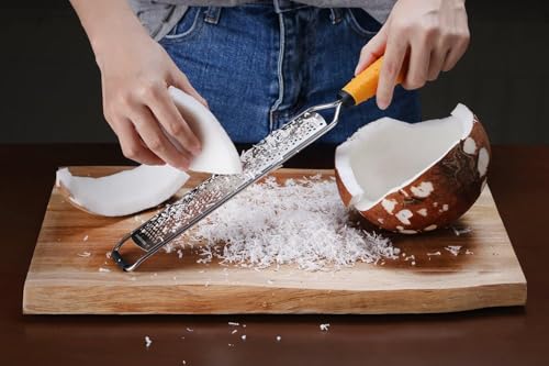 upgraded Deiss PRO Lemon Zester & Heavy Duty Cheese Grater