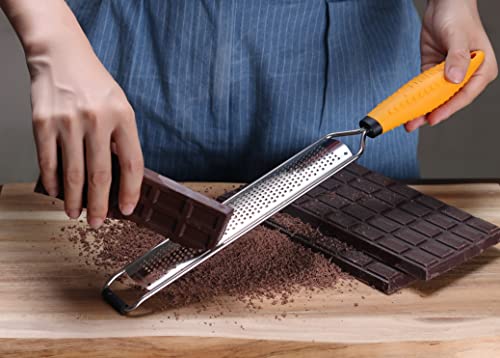 upgraded Deiss PRO Lemon Zester & Heavy Duty Cheese Grater