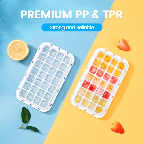Minimalist Ice Cube Tray with Lid and Bin, PHINOX Kit